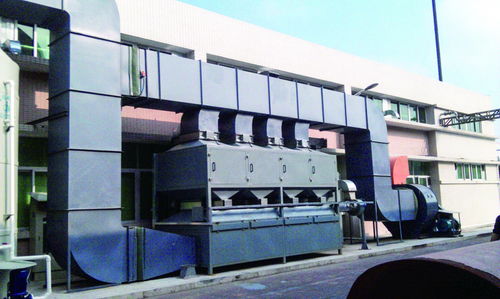 广东清远环保设备催化燃烧装置 高效解决VOCs皮革废气除臭难题